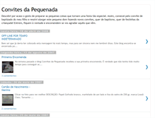 Tablet Screenshot of convites-da-pequenada.blogspot.com