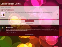 Tablet Screenshot of denisesbookcorner.blogspot.com