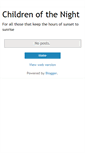 Mobile Screenshot of childrenotnight.blogspot.com
