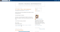 Desktop Screenshot of doingthingsdifferently.blogspot.com