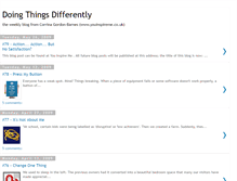 Tablet Screenshot of doingthingsdifferently.blogspot.com