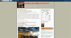 Desktop Screenshot of collegeportalet-latinistes.blogspot.com
