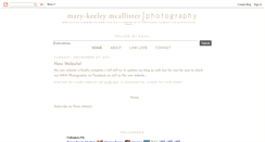 Desktop Screenshot of marykeeleymcallister.blogspot.com