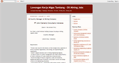 Desktop Screenshot of jobs-oilgasmining.blogspot.com