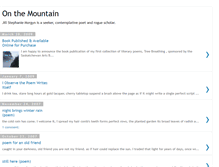 Tablet Screenshot of morgynonthemountain.blogspot.com