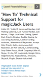 Mobile Screenshot of magicjackhowto.blogspot.com