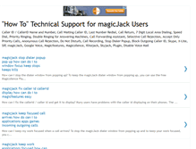 Tablet Screenshot of magicjackhowto.blogspot.com