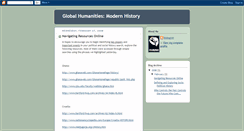 Desktop Screenshot of globalhumanities.blogspot.com