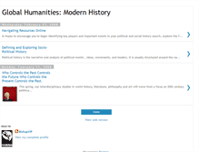 Tablet Screenshot of globalhumanities.blogspot.com