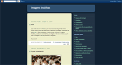 Desktop Screenshot of imagensinsolitas.blogspot.com
