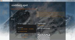 Desktop Screenshot of cooldar5spot.blogspot.com