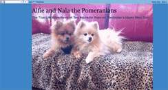 Desktop Screenshot of alfie-pomeranian.blogspot.com