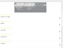 Tablet Screenshot of aereopress.blogspot.com