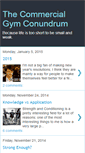 Mobile Screenshot of commercialgymtrainer.blogspot.com