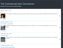 Tablet Screenshot of commercialgymtrainer.blogspot.com