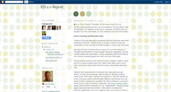 Desktop Screenshot of ed20report.blogspot.com