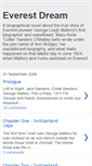 Mobile Screenshot of everestdream.blogspot.com