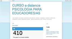 Desktop Screenshot of cursopsicologia.blogspot.com