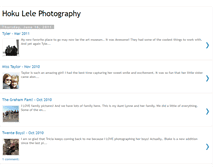 Tablet Screenshot of hokulelephotography.blogspot.com