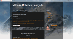 Desktop Screenshot of mtsarrohmahsukajadi.blogspot.com