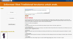 Desktop Screenshot of infoobattradisional.blogspot.com