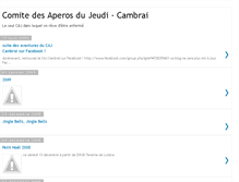 Tablet Screenshot of caj-cambrai.blogspot.com