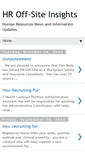 Mobile Screenshot of hroffsite-blog.blogspot.com