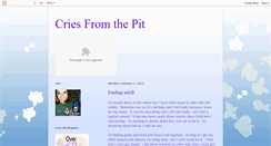 Desktop Screenshot of criesfromthepit.blogspot.com