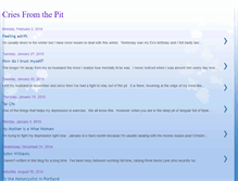 Tablet Screenshot of criesfromthepit.blogspot.com