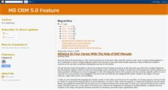 Desktop Screenshot of mscrm5.blogspot.com
