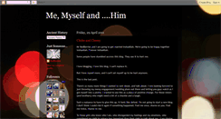 Desktop Screenshot of mymyselfandhim.blogspot.com