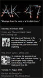 Mobile Screenshot of ak47theathiest.blogspot.com