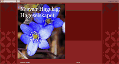 Desktop Screenshot of misvarhagelag.blogspot.com