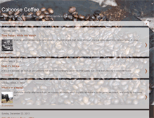 Tablet Screenshot of caboosecoffee.blogspot.com