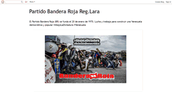 Desktop Screenshot of partidobanderarojavenezuela.blogspot.com