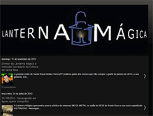 Tablet Screenshot of lanternamagicaartes.blogspot.com