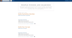 Desktop Screenshot of mypeoplefindersite.blogspot.com
