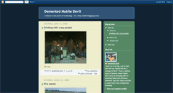 Desktop Screenshot of dementedmobiledevil.blogspot.com