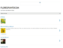 Tablet Screenshot of florespuntocom.blogspot.com