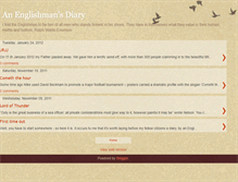 Tablet Screenshot of anenglishmansdiary.blogspot.com