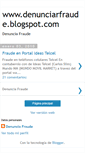 Mobile Screenshot of denunciarfraude.blogspot.com