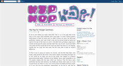 Desktop Screenshot of hiphophunger.blogspot.com