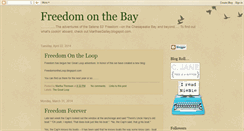 Desktop Screenshot of freedomonthebay.blogspot.com