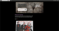 Desktop Screenshot of peaceofwall.blogspot.com