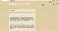 Desktop Screenshot of computerhermit.blogspot.com