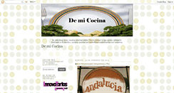 Desktop Screenshot of demicocina.blogspot.com