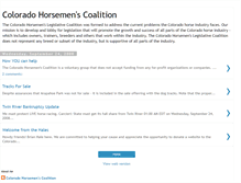 Tablet Screenshot of coloradohorse.blogspot.com