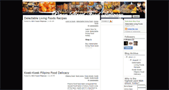 Desktop Screenshot of kwekkwekfood.blogspot.com