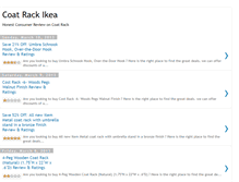 Tablet Screenshot of coatrack-ikea.blogspot.com