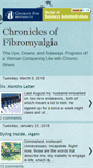 Mobile Screenshot of chroniclesoffibro.blogspot.com